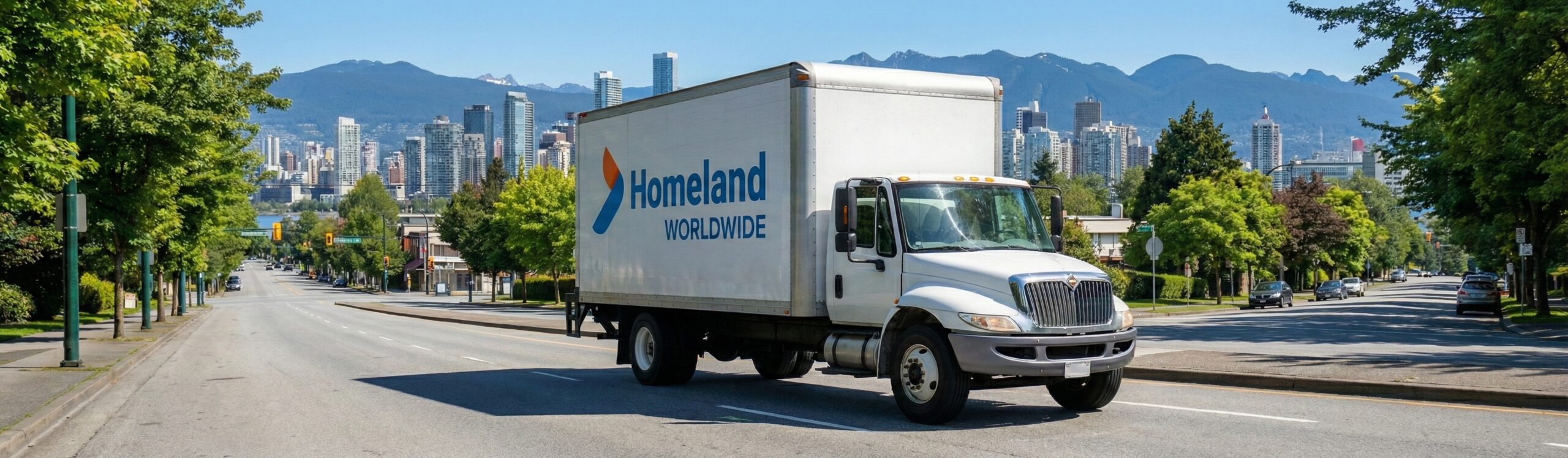 Homeland Moving Truck